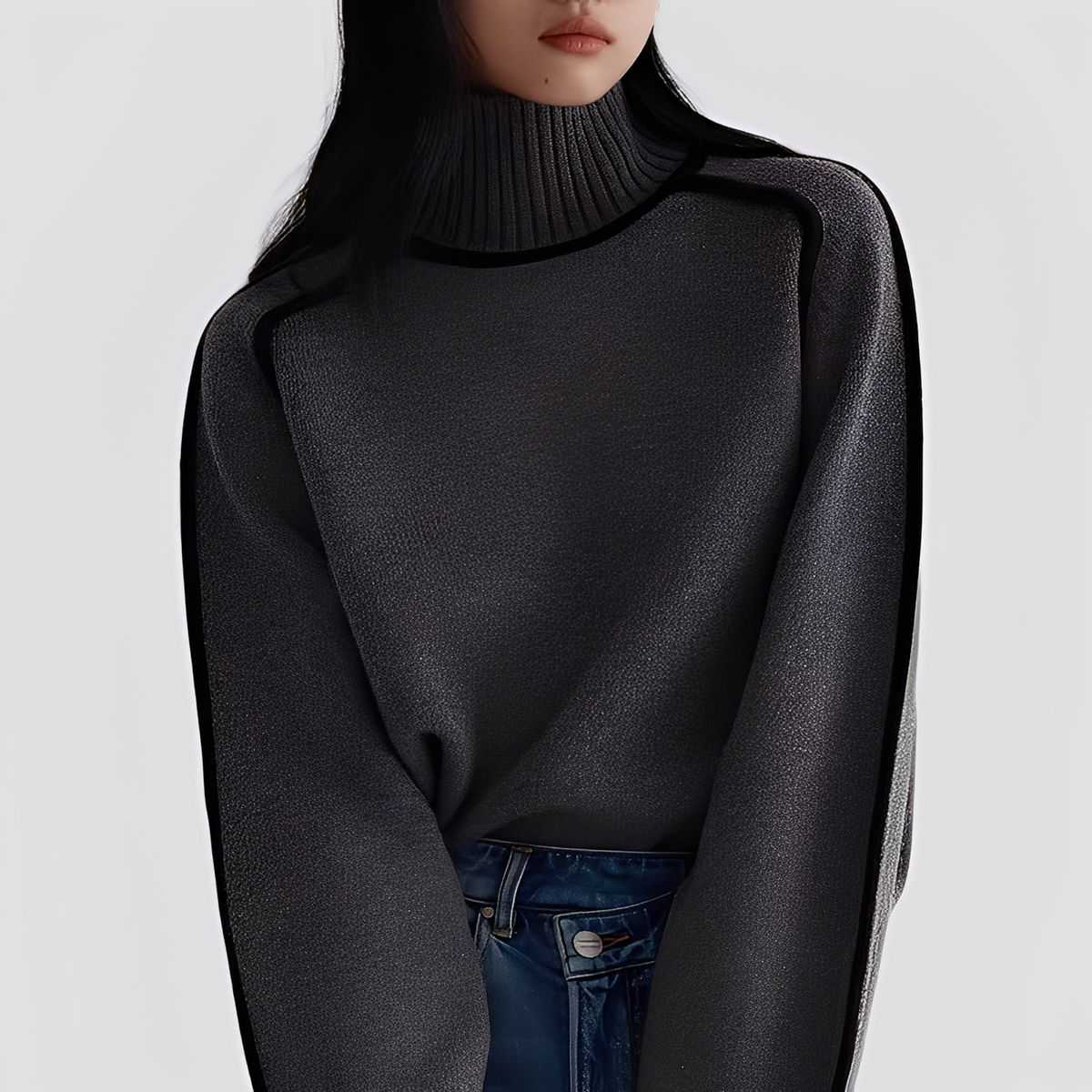 Azalea - Stilvoller und gemütlicher Rollkragenpullover