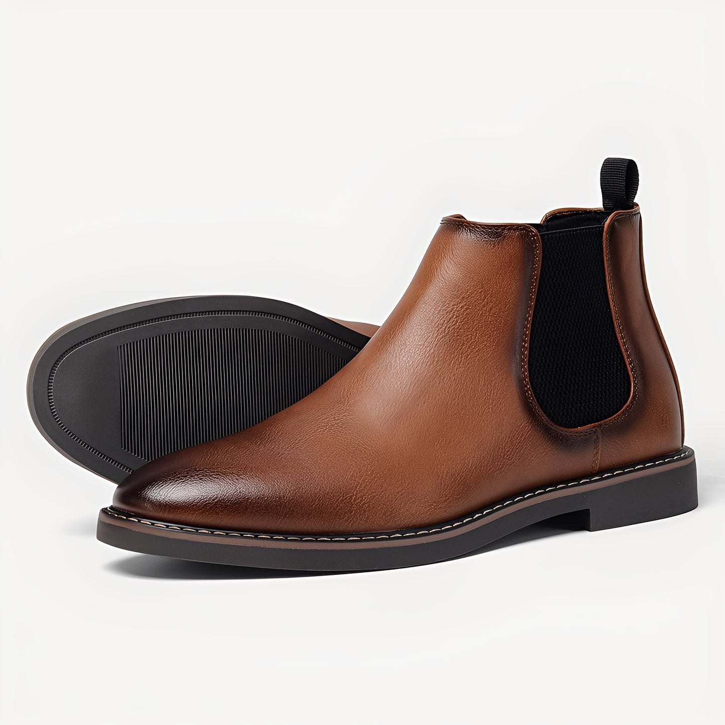 Clifton - Klassische Chelsea-Stiefel aus Leder für Männer