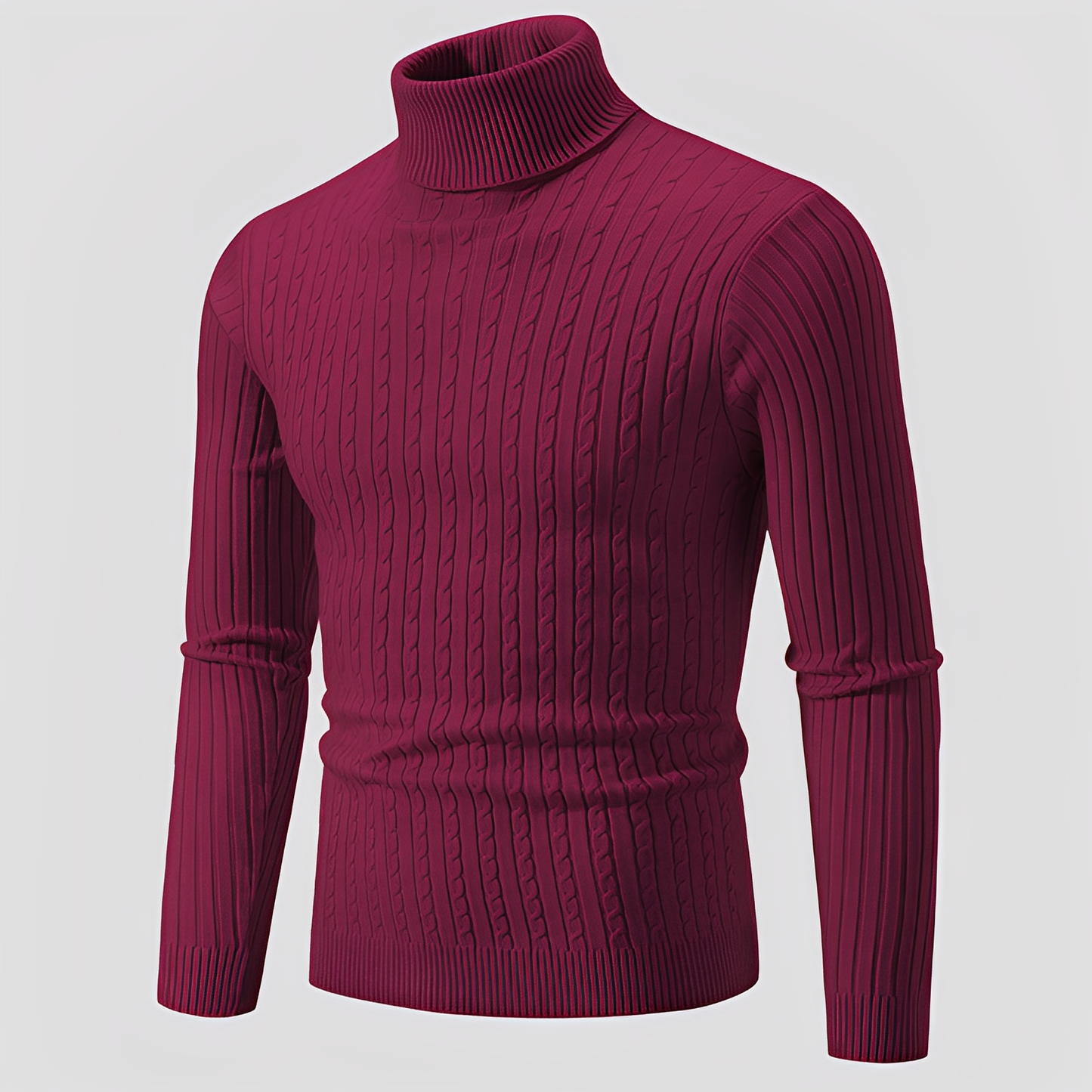 Devin - Moderner Rollkragenpullover für Herren