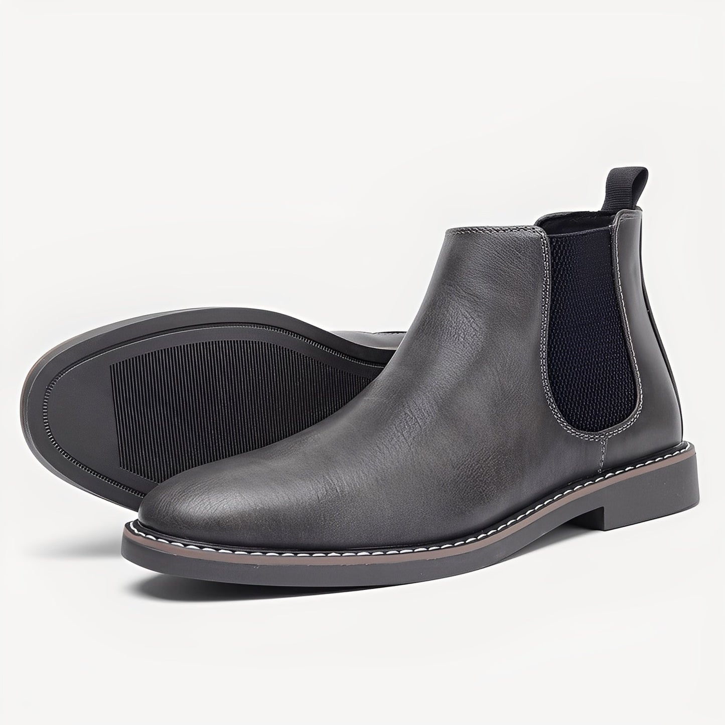 Clifton - Klassische Chelsea-Stiefel aus Leder für Männer