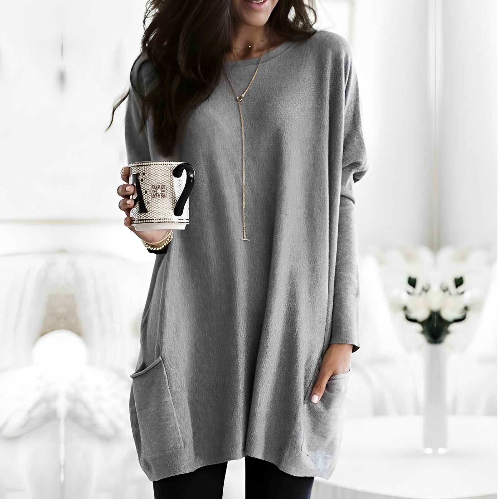 Marcella - Warmes Langarmshirt