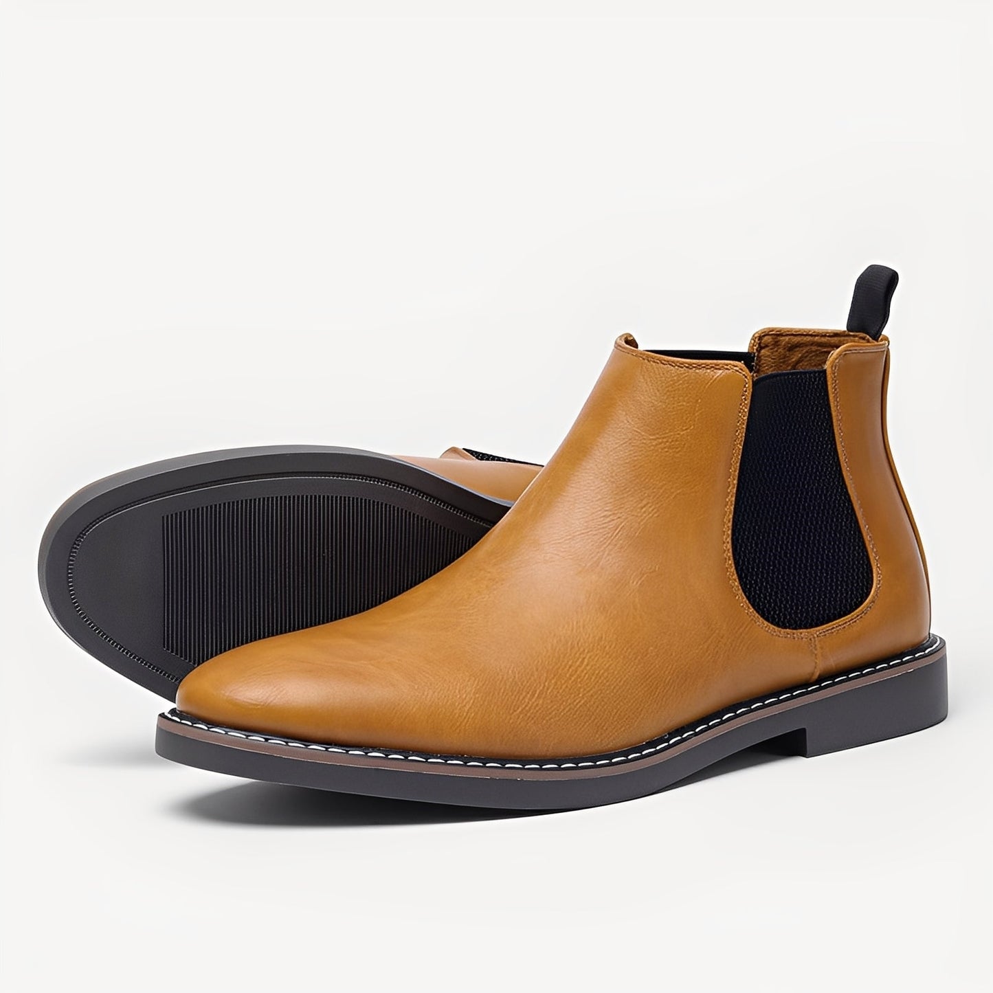 Clifton - Klassische Chelsea-Stiefel aus Leder für Männer