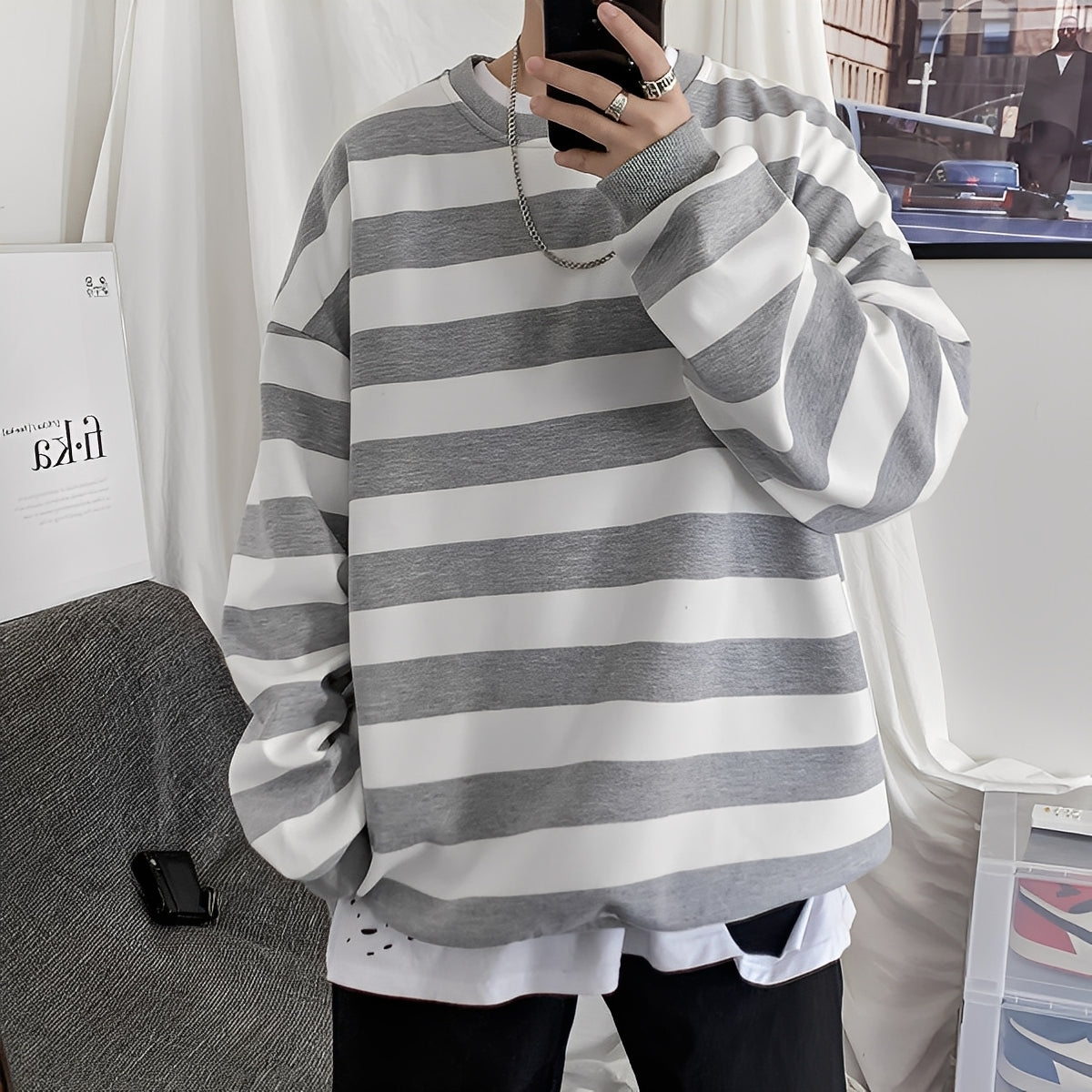 Christian - Komfortabler Herrenpullover mit Streifen