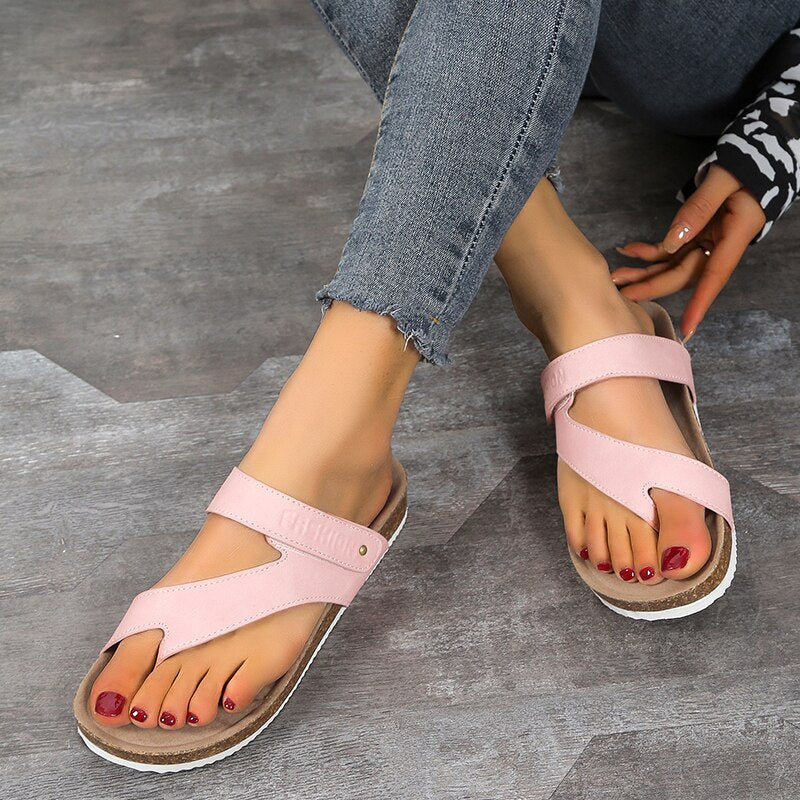 Archwaves - Offene Sandalen aus Kork