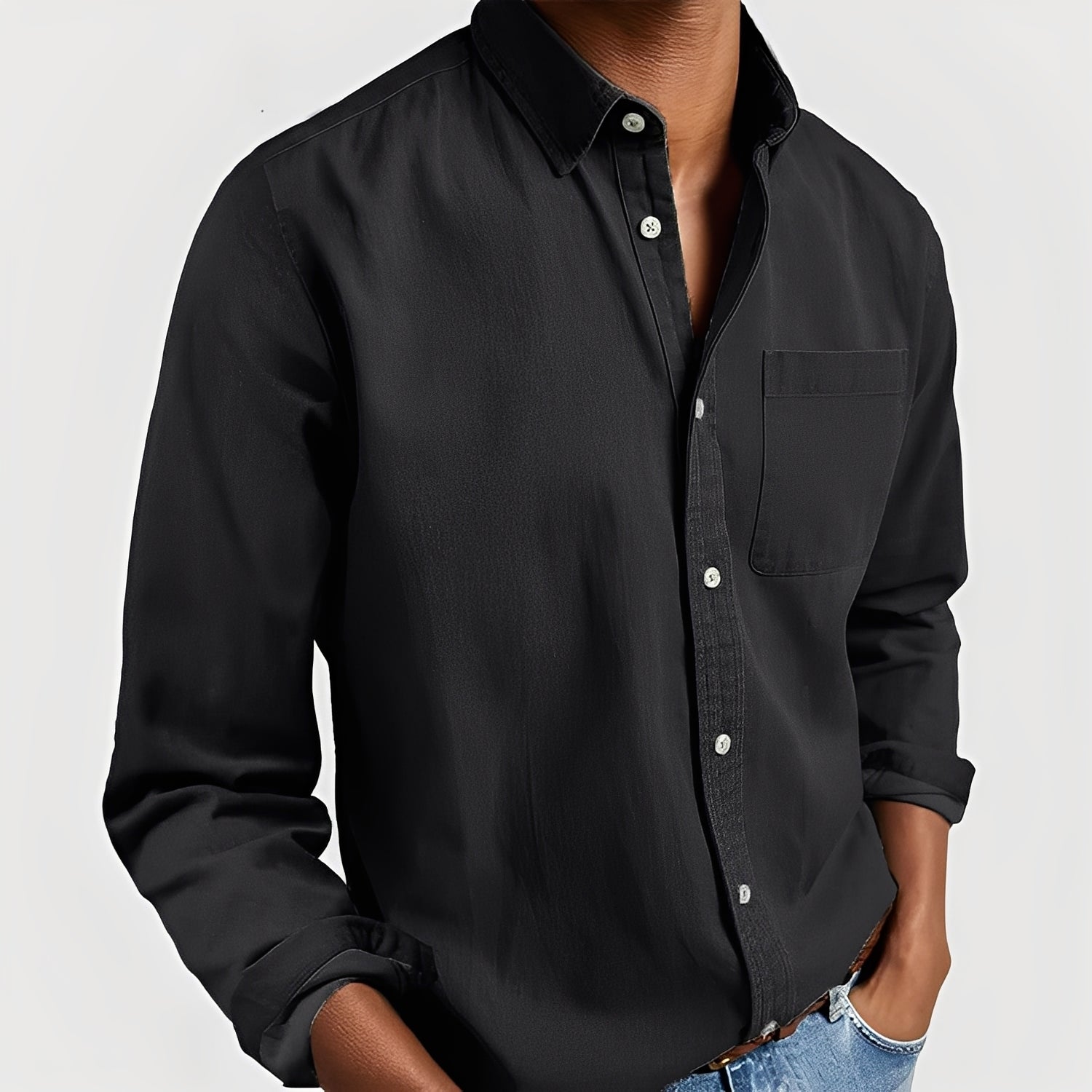Gauvain - Elegantes Herren-Langarmhemd