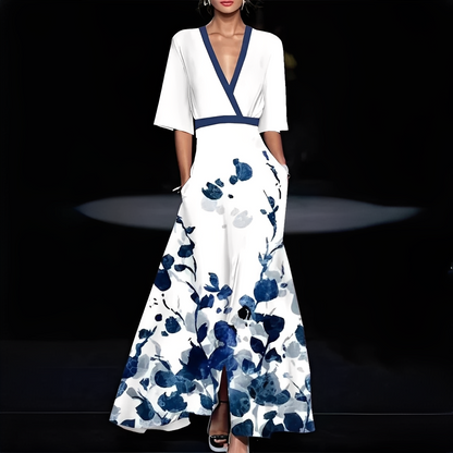 Genesa - Modisches Kleid mit kurzen Ärmeln für Damen