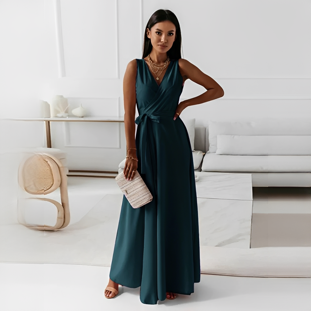 Quiana - Schickes Damenkleid mit V-Ausschnitt