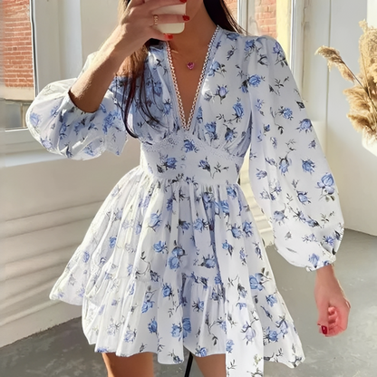 Jessamin - Elegantes Sommerkleid mit Blumenmuster für Frauen