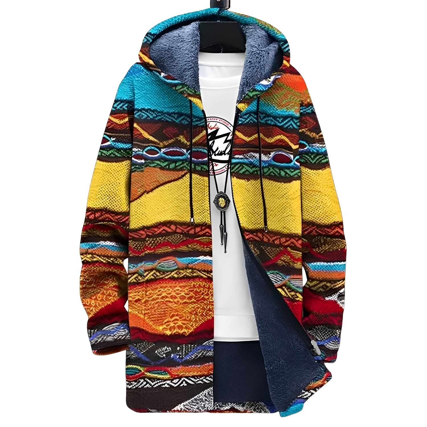 Braiden - Zeitgemäße, bunte Herrenjacke