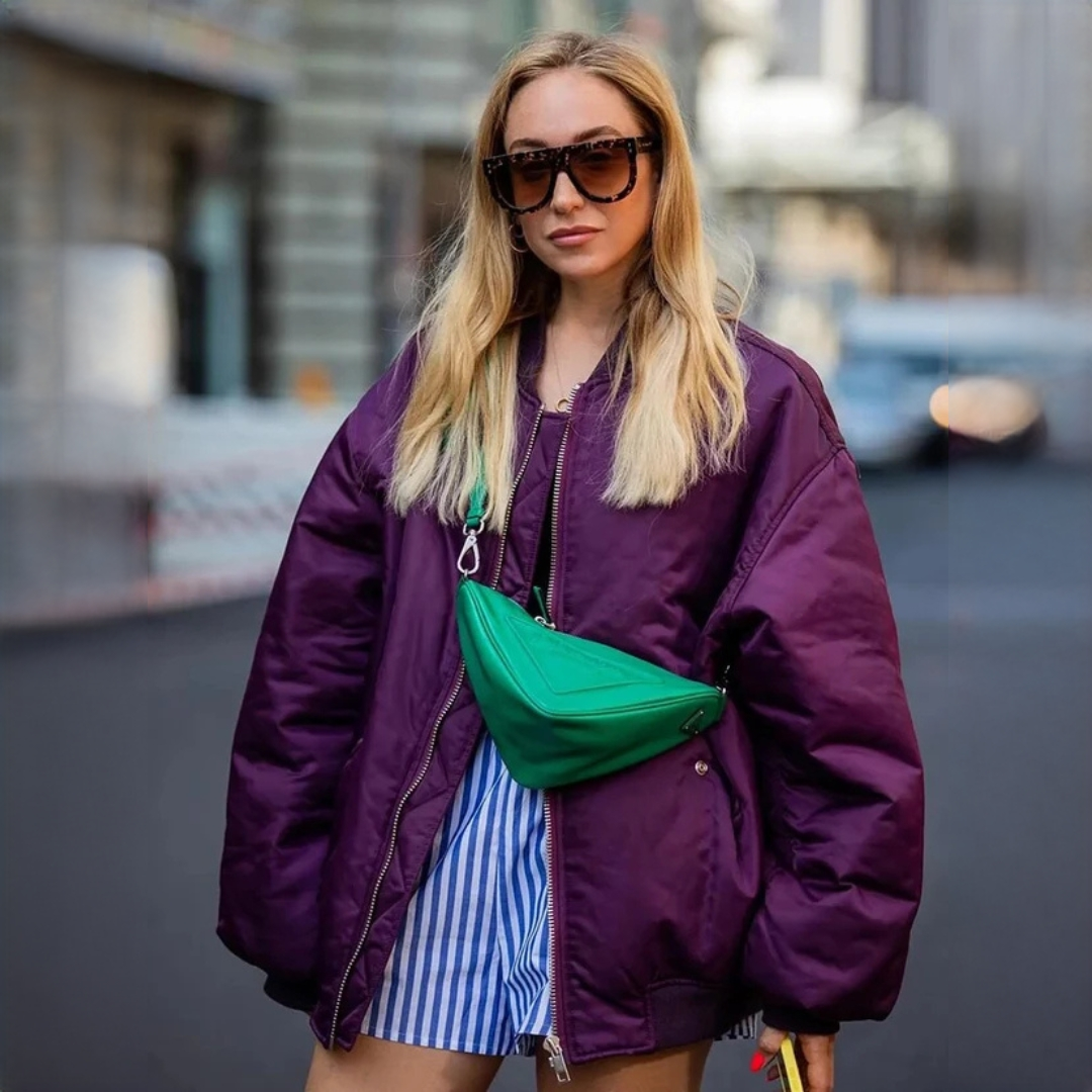 Vanessa - Weiche Oversized-Jacke
