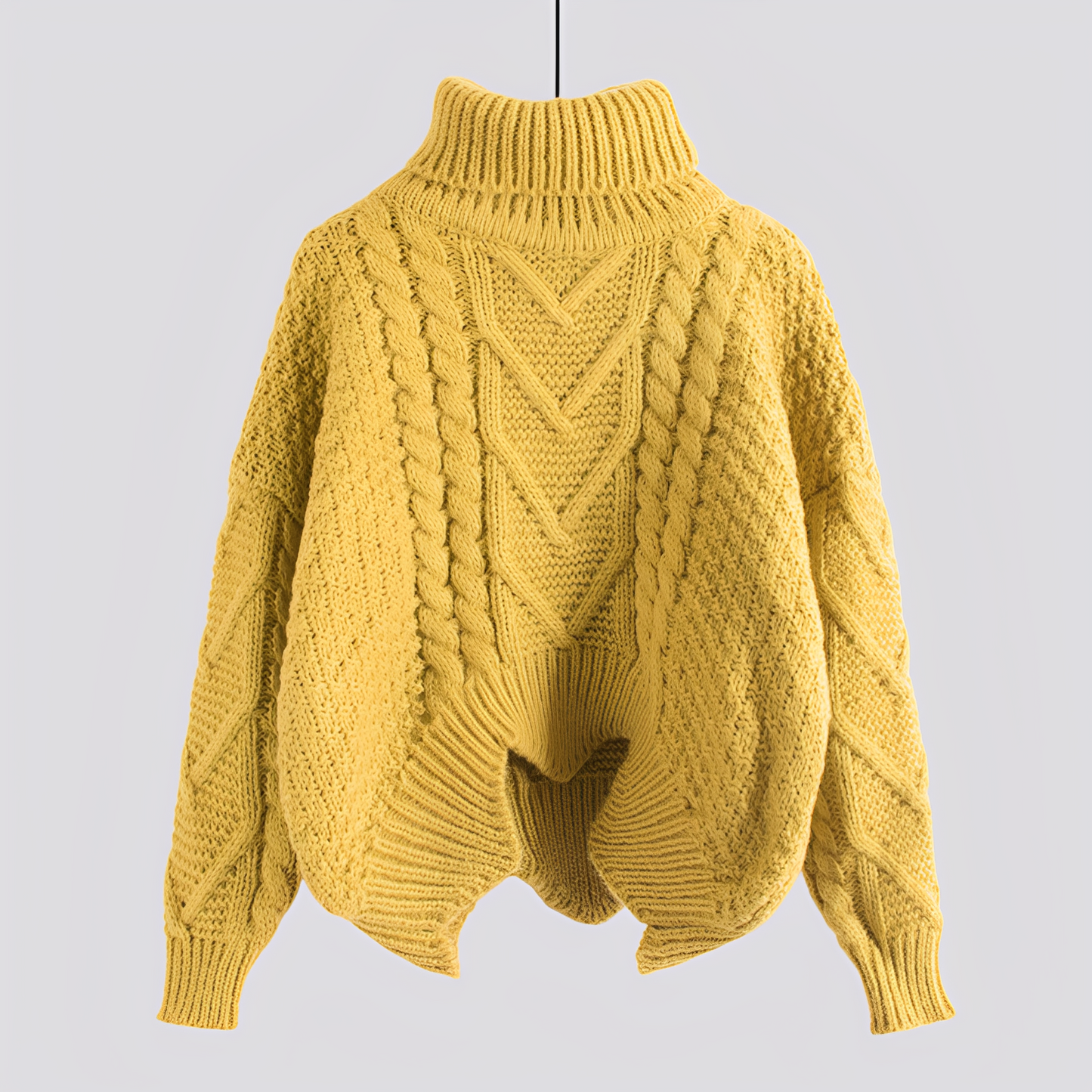 Claudia - Stilvoller Damen-Rollkragenpullover