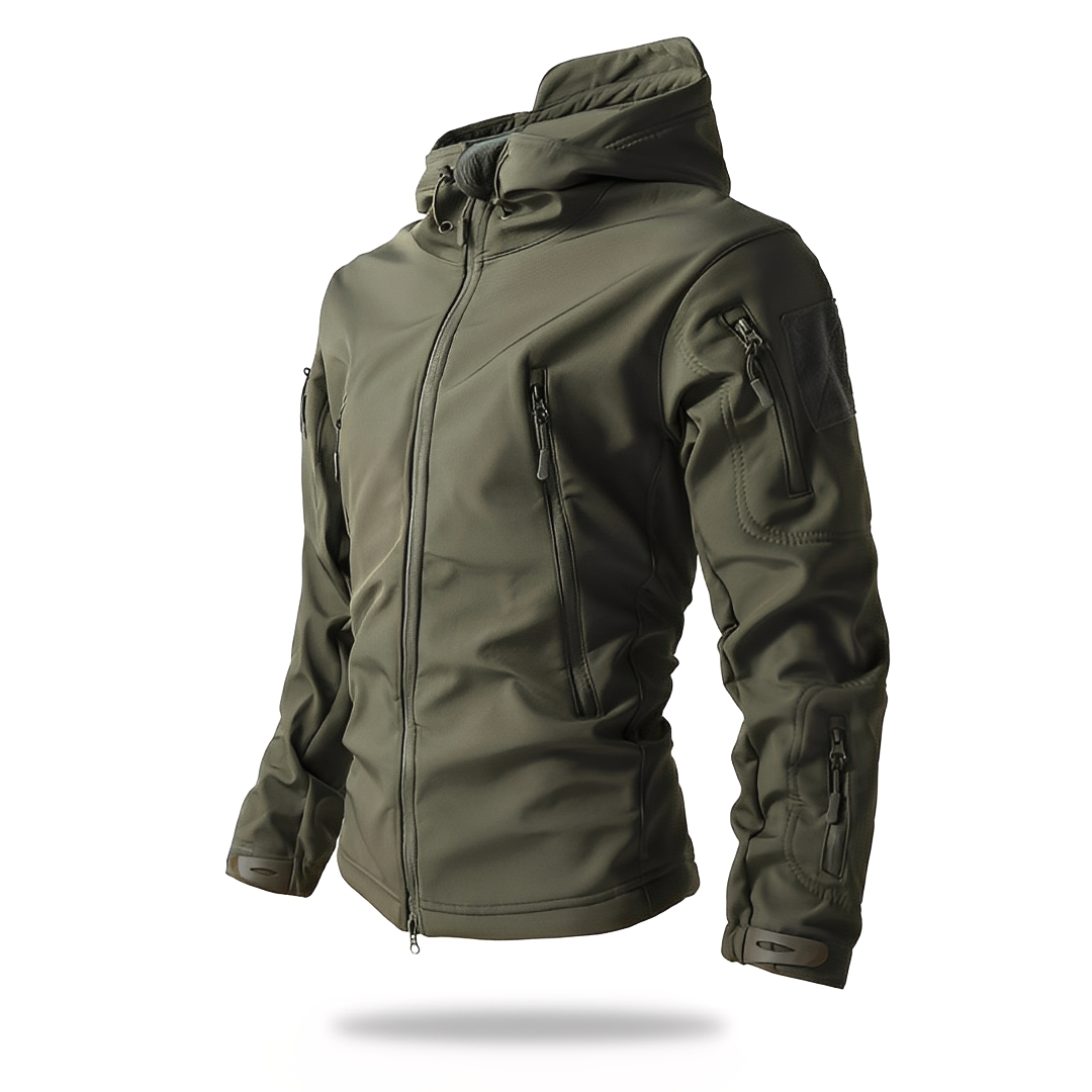 Chrisente - Angenehme und wasserdichte Herrenwinterjacke