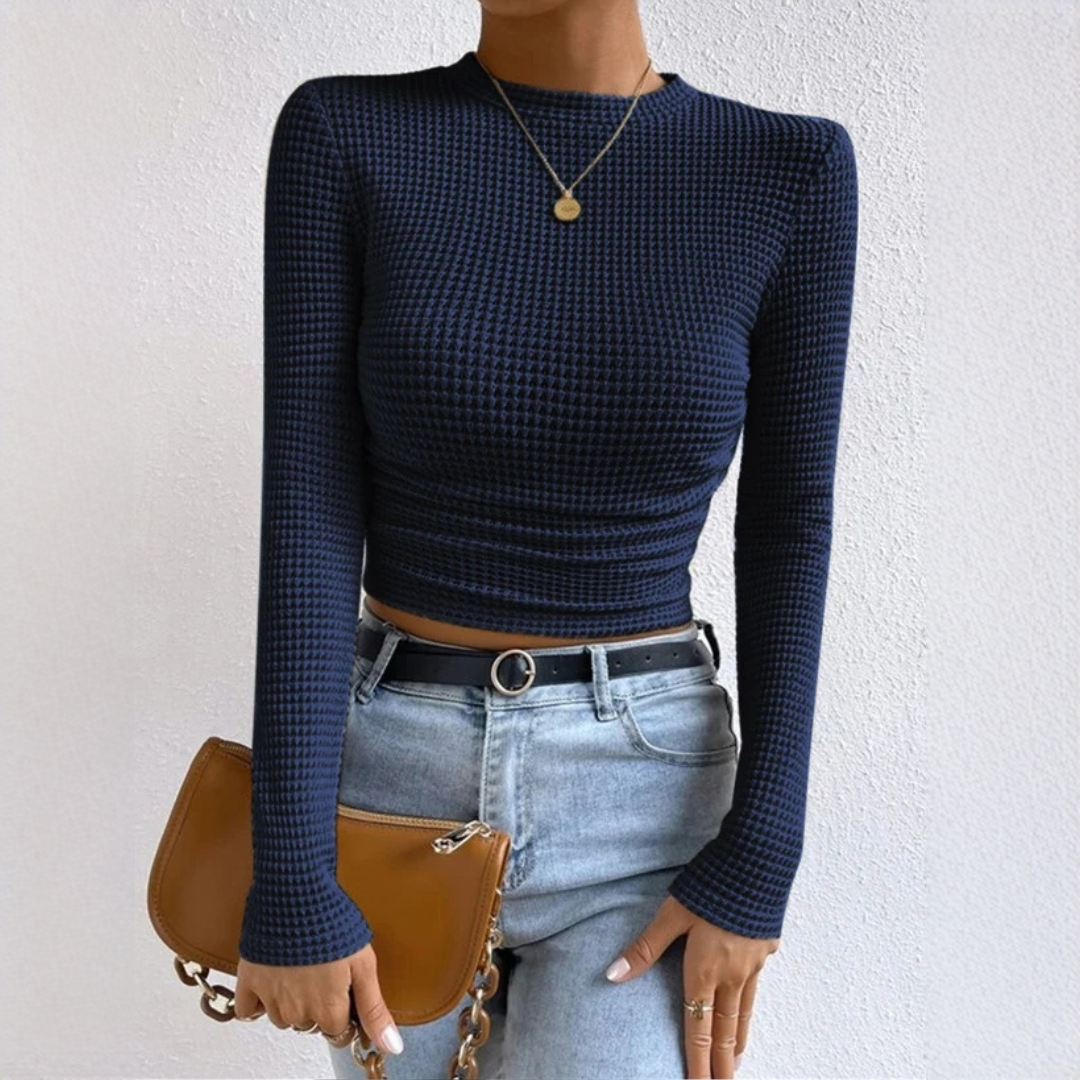 Tessa - Eleganter eng anliegender Pullover
