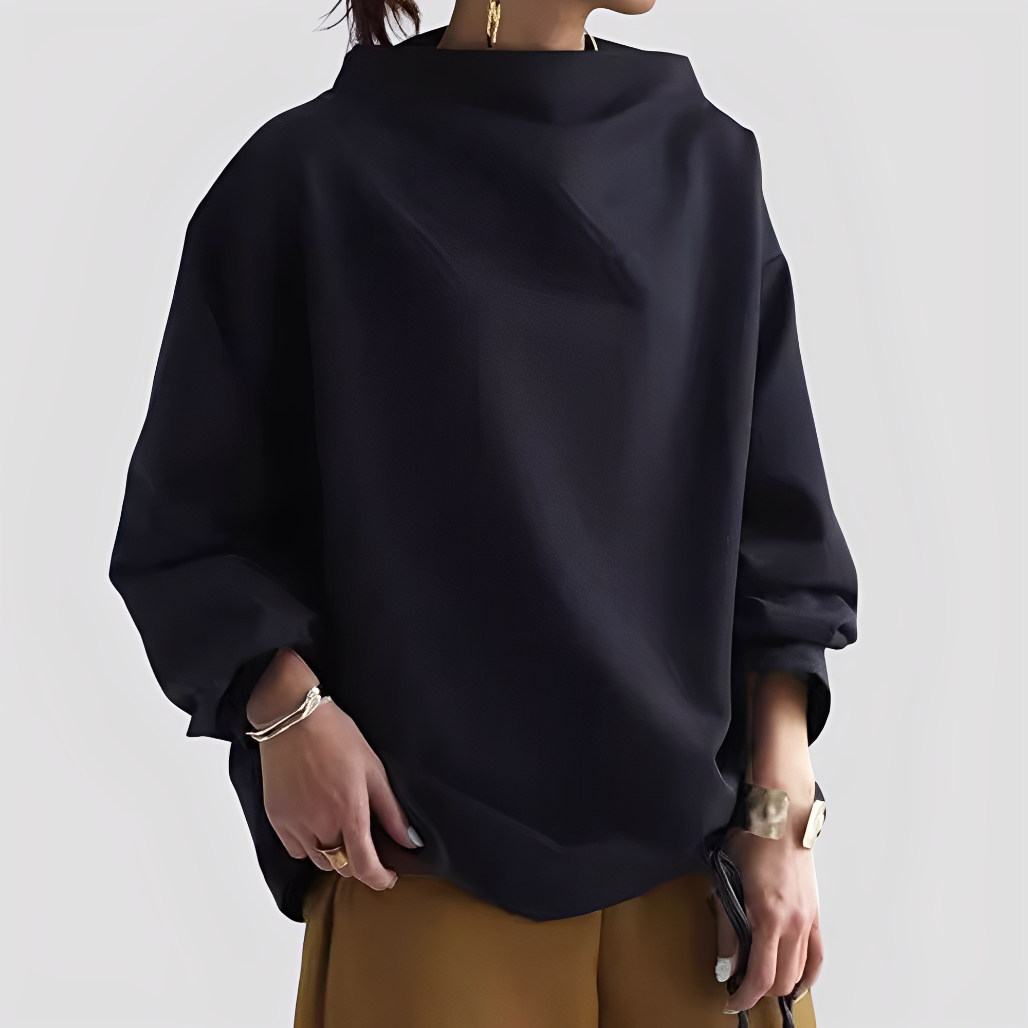 Twyla - Pullover in legerer Passform