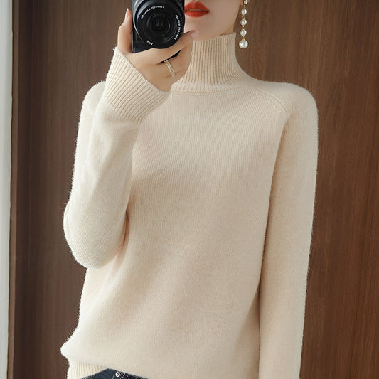 Rachel - Eleganter Damenrollkragenpullover