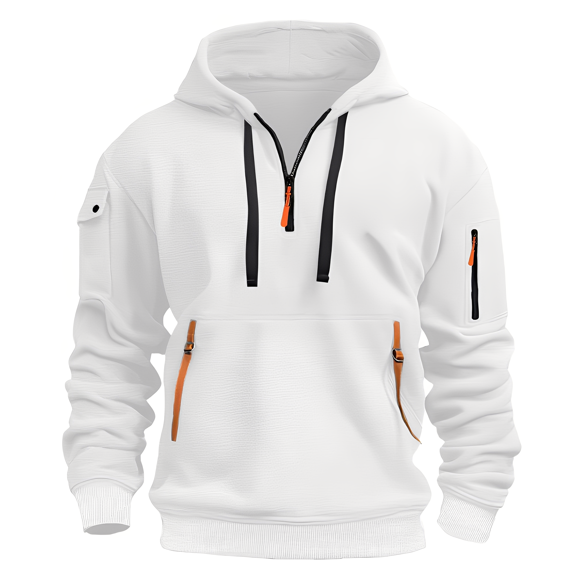Burton - Stilvoller Hoodie mit halbem Reißverschluss