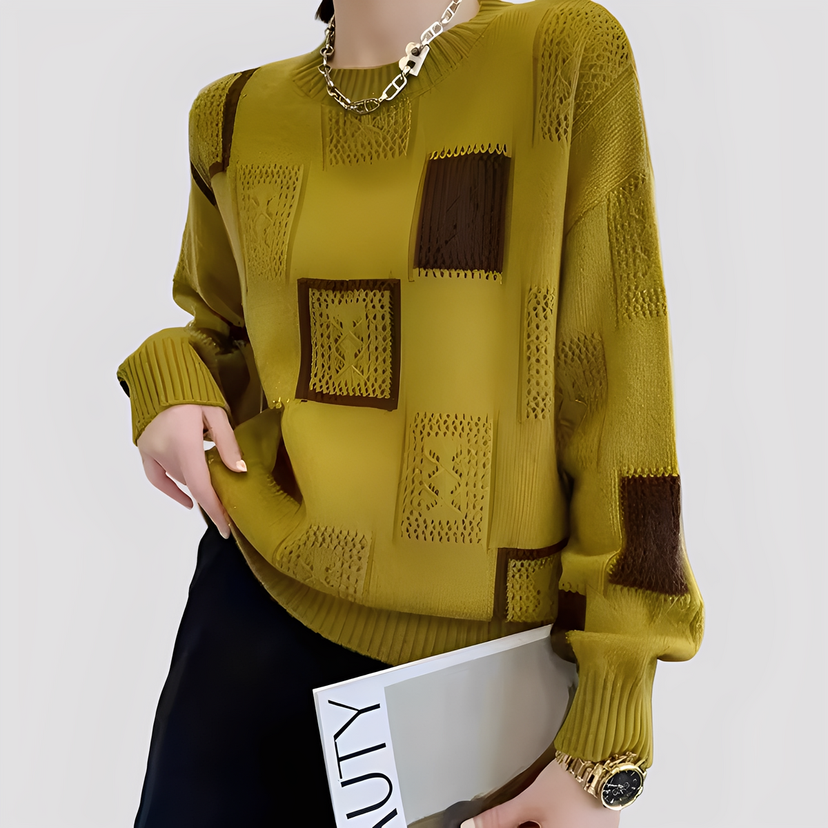 Christal - Eleganter und bequemer Pullover für Damen