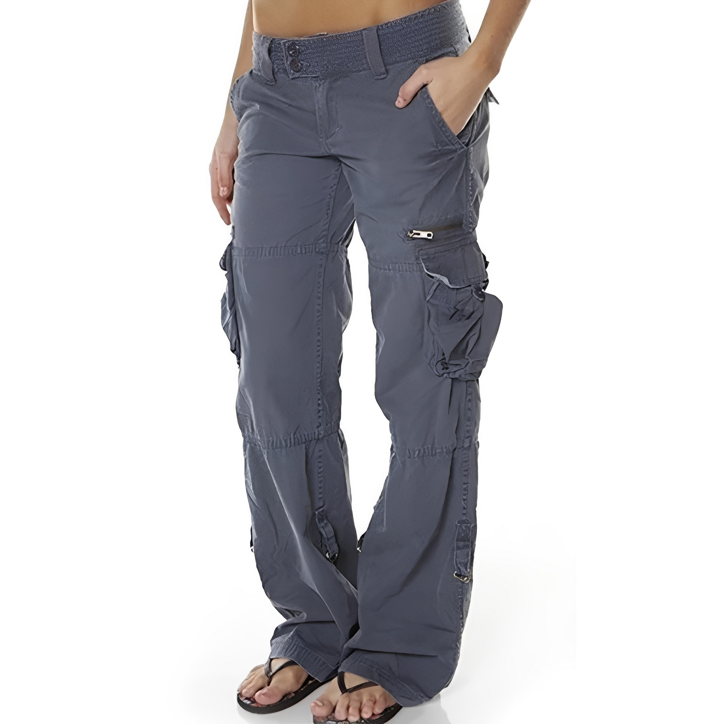 Matilda - Trendige, locker geschnittene Damen-Cargohose