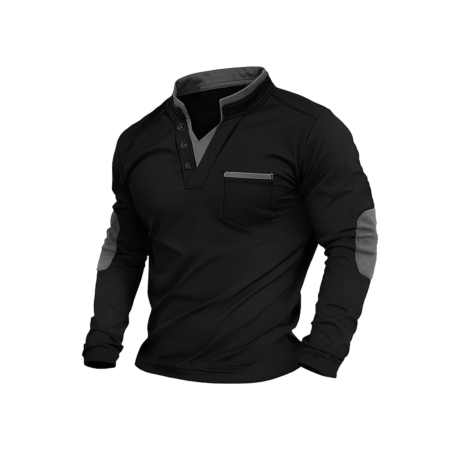 Gaspard - Herrenpullover mit einfachem V-Ausschnitt