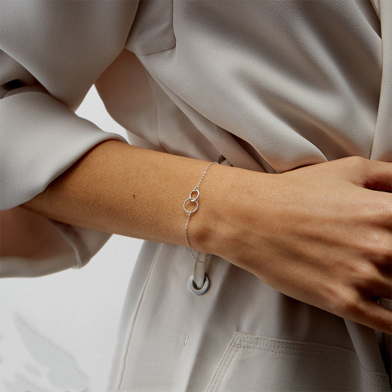 Armband mit verwobenen Ringen - Verwobene Ringe