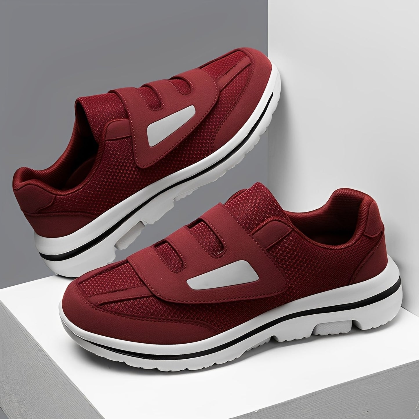 Justin - Elegante Damen-Ballerinas mit weißer Sohle