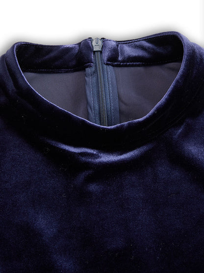 Brianna – Stilvolles Midikleid aus Samt