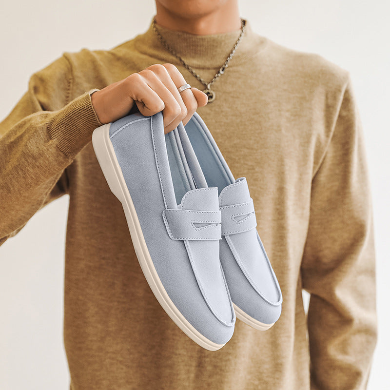 Jonathan - Elegante, lässige Herren-Wildleder-Slipper