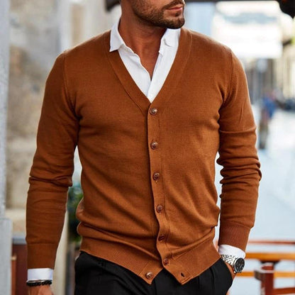 Aamir - Herren-Strickjacke – Komfort und zeitloser Stil