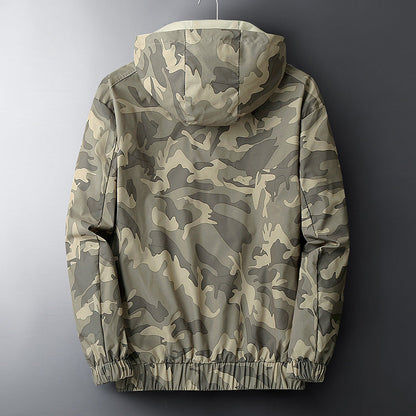 Edgar - Herren-Camouflagejacke mit Kapuze im taktischen Look