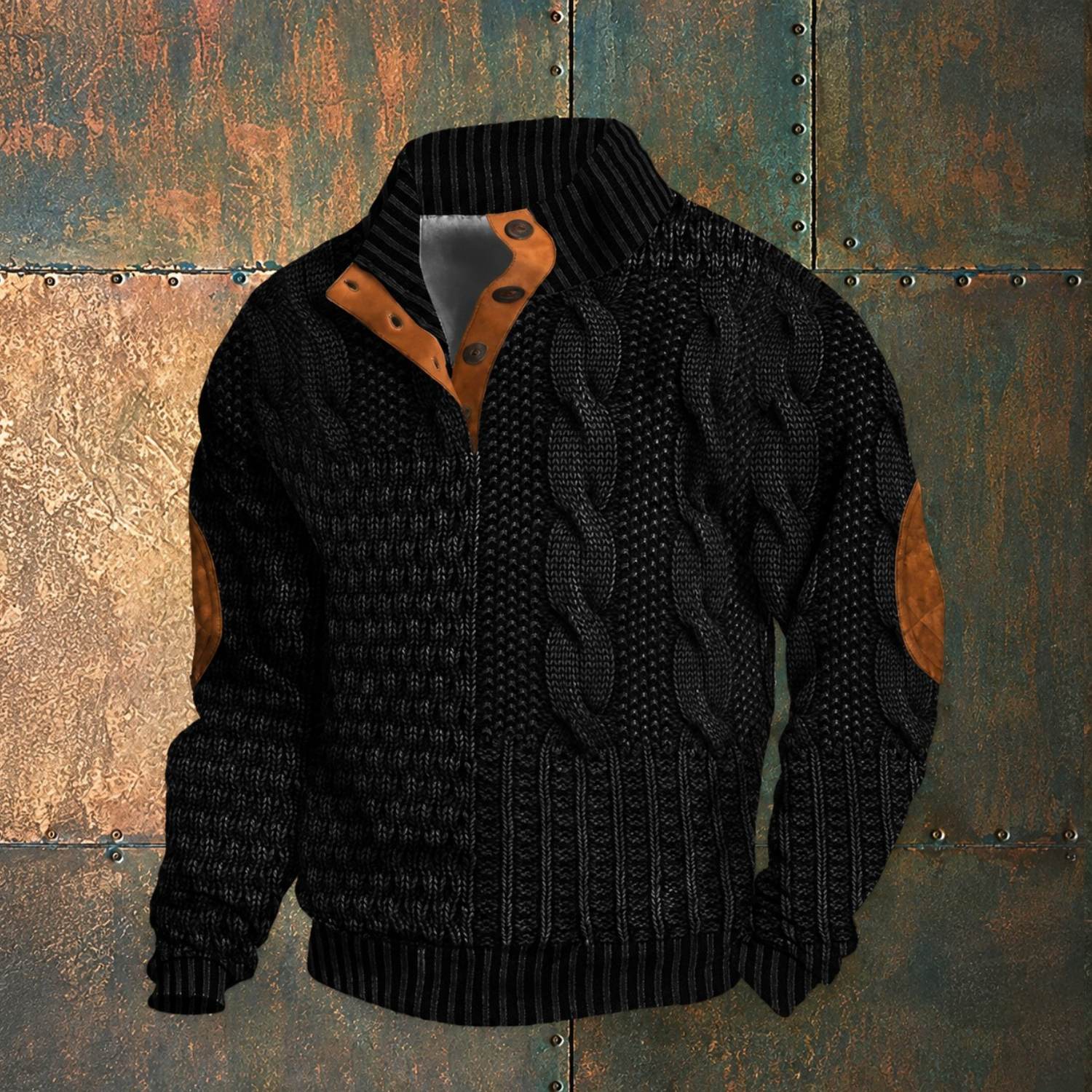 Ronald - Stilvoller, gemütlicher Pullover