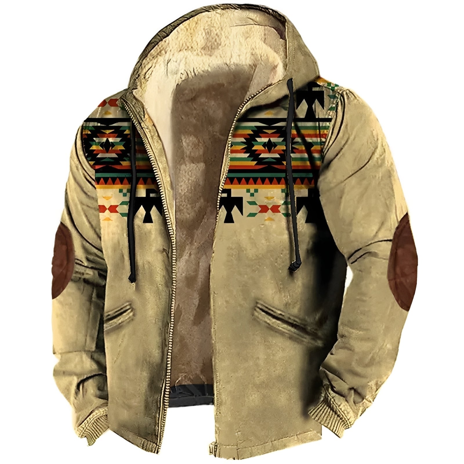 Edwin - Moderner Herren-Hoodie mit Ethno-Muster