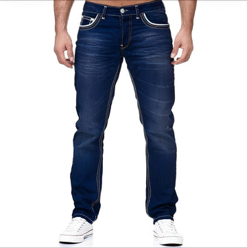 Andy - Elegante Jeans für Männer mit Used-Look