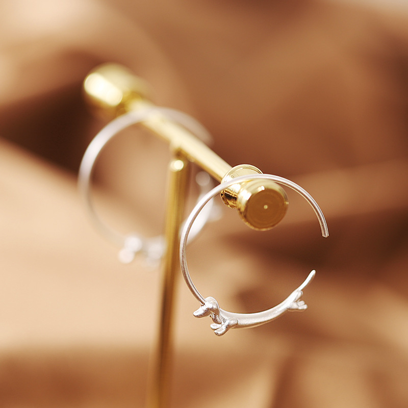Riham - Ohrringe mit Design eines Dackels