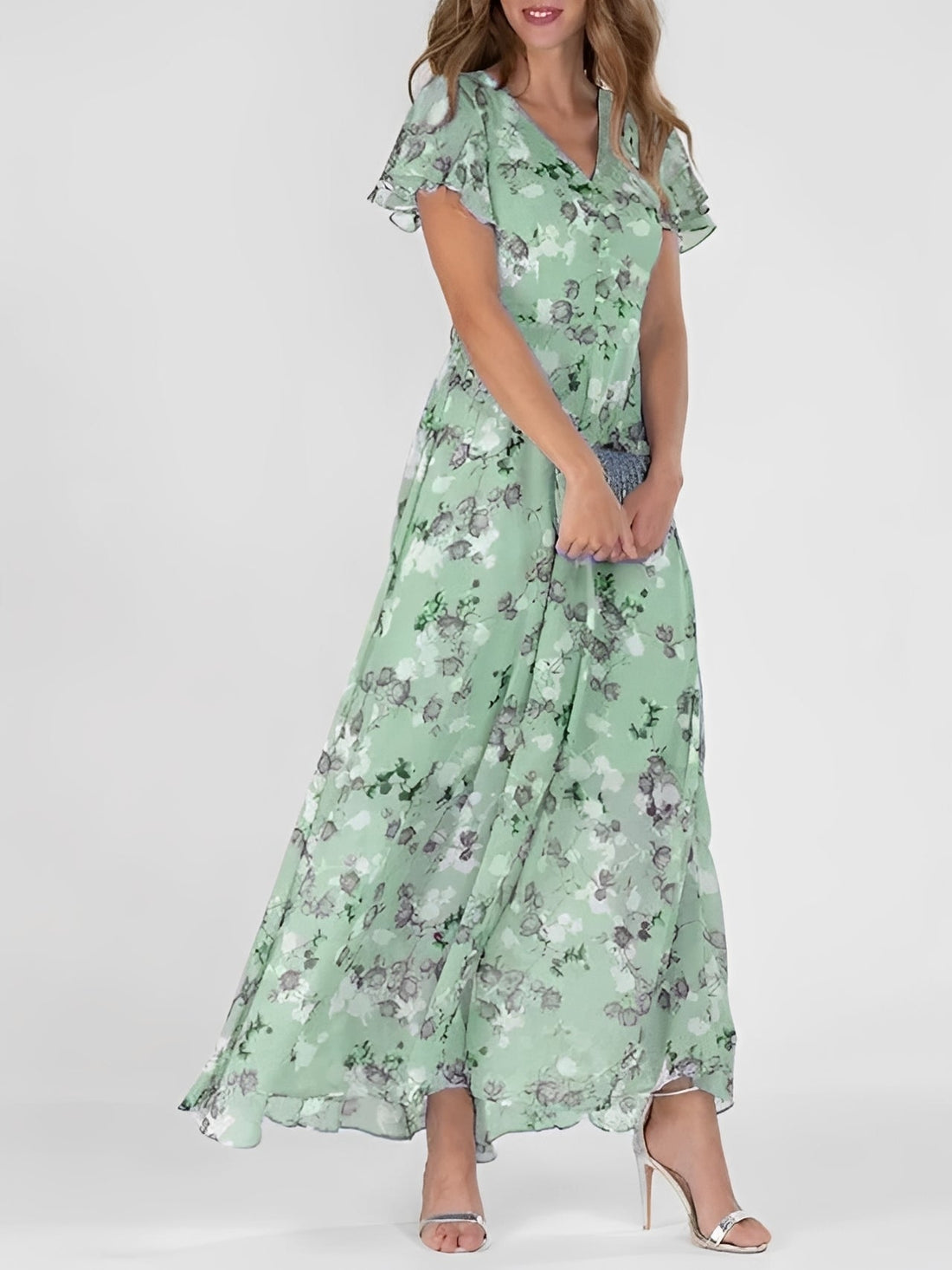 Eliza - Komfortables Damenkleid mit Blumenmuster