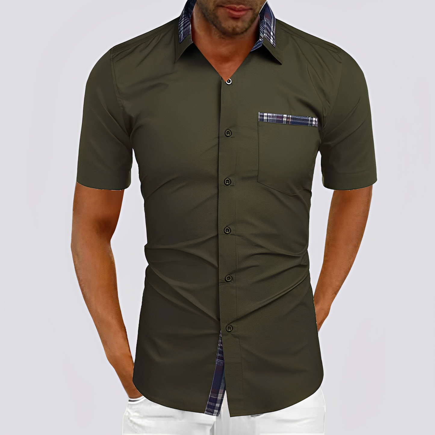 Matt - Elegantes Herren-Kurzarmhemd