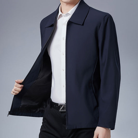 Patrick - Herrenjacke mit lockerem Reverskragen im formellen Stil