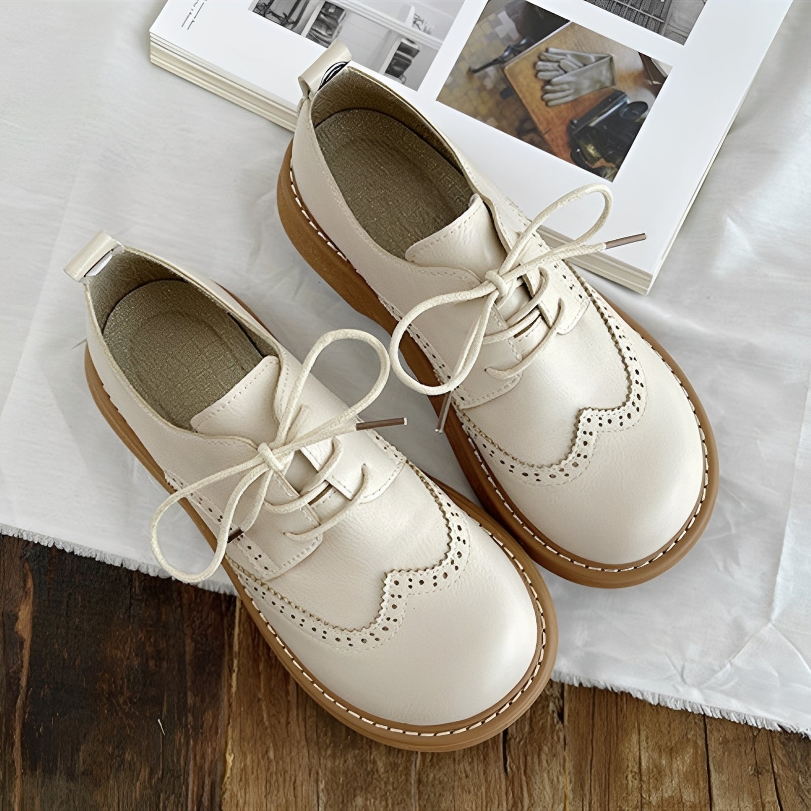 Vanessa - Traditionelle Oxford-Schuhe für Damen