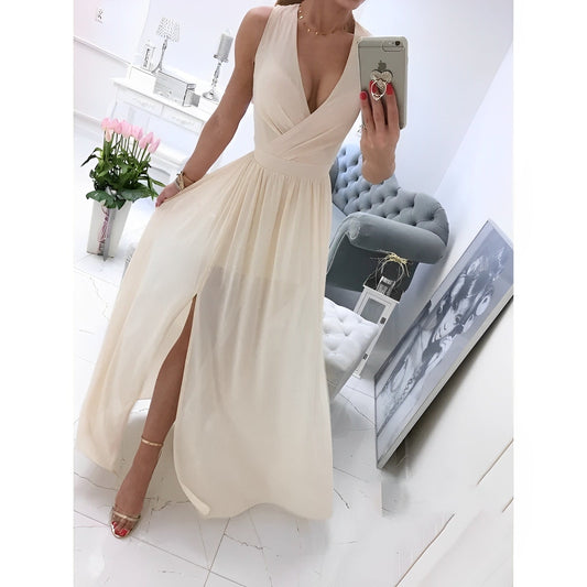 Ärmelloses Damen-Maxikleid