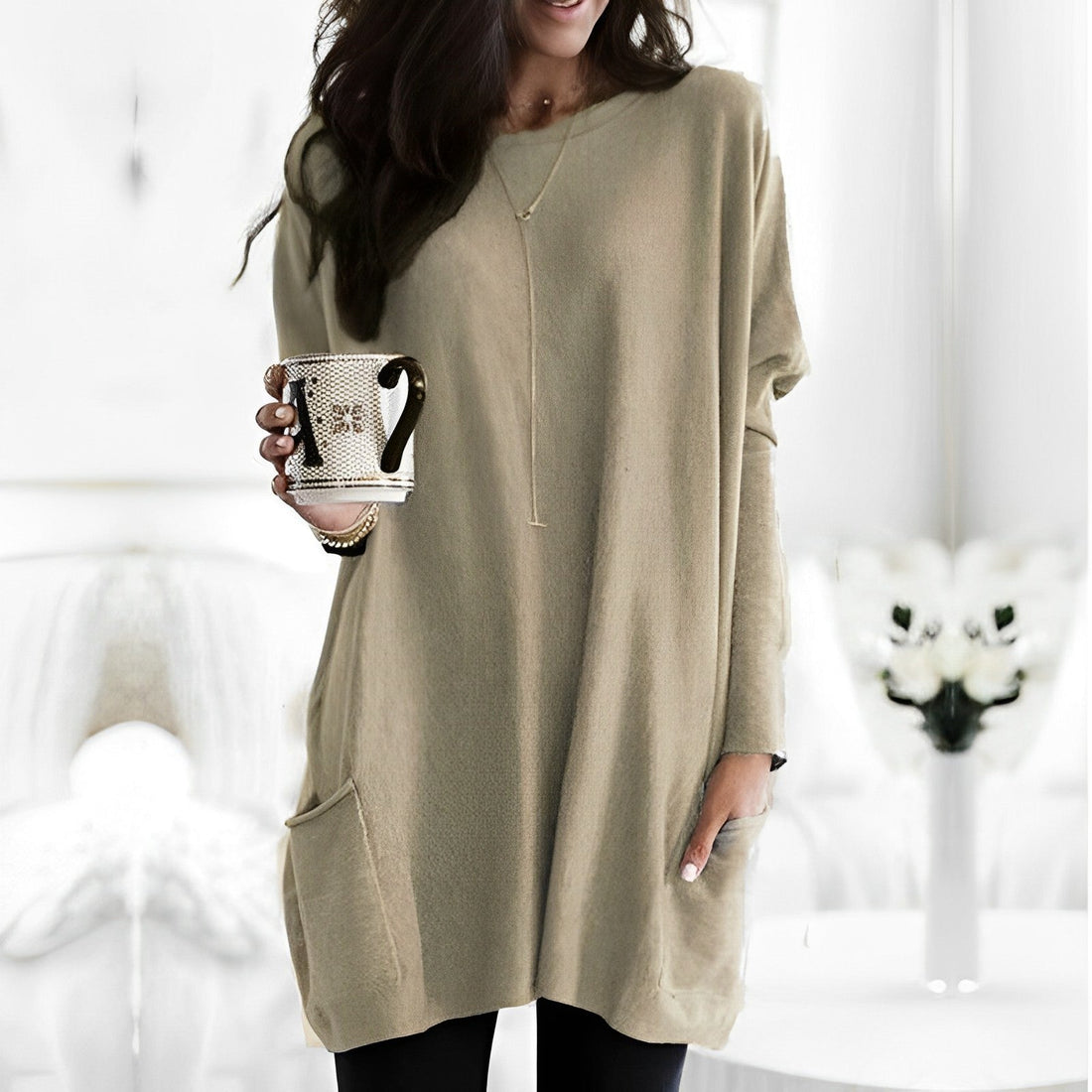 Marcella - Warmes Langarmshirt