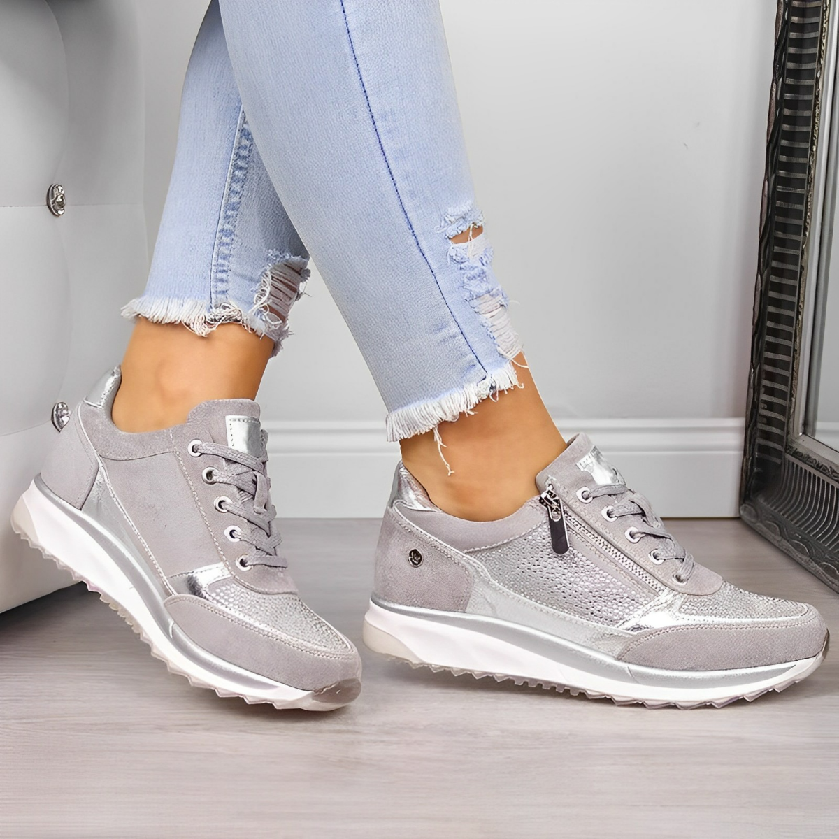 Pro Schuhe – Bequeme Schuhe mit Reißverschluss