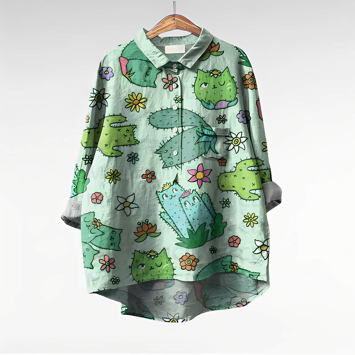 Mecah - Stilvolle Damenblusen mit Blumenprint