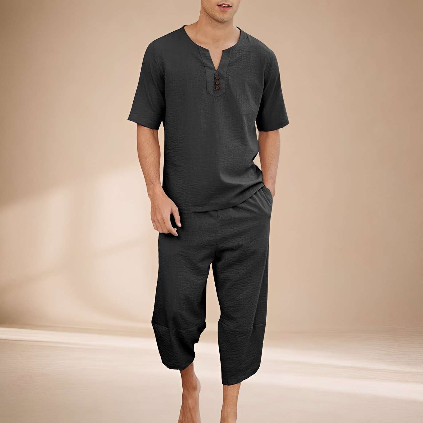 Rowland - Lockeres und Kürzeres Outfit