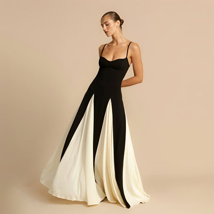 Eloise - Damenkleid mit eleganten Schrägstreifen