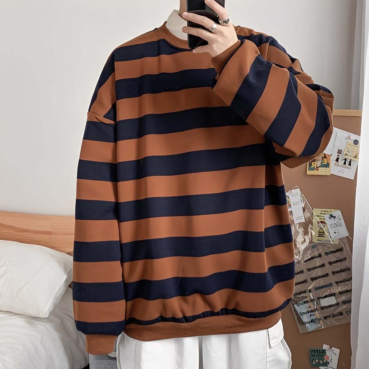 Christian - Komfortabler Herrenpullover mit Streifen