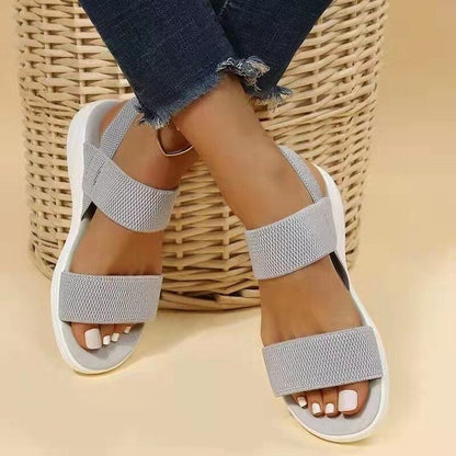 Orthopodiatrie - Orthopädische Sandalen mit Keilabsatz