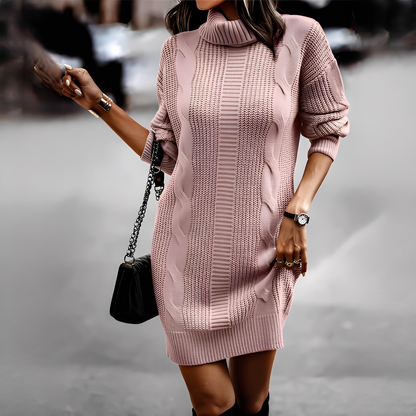 Chenadine - Warmer Rollkragenpullover für Frauen, ideal für den Winter