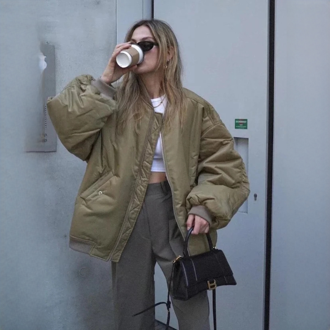 Vanessa - Weiche Oversized-Jacke