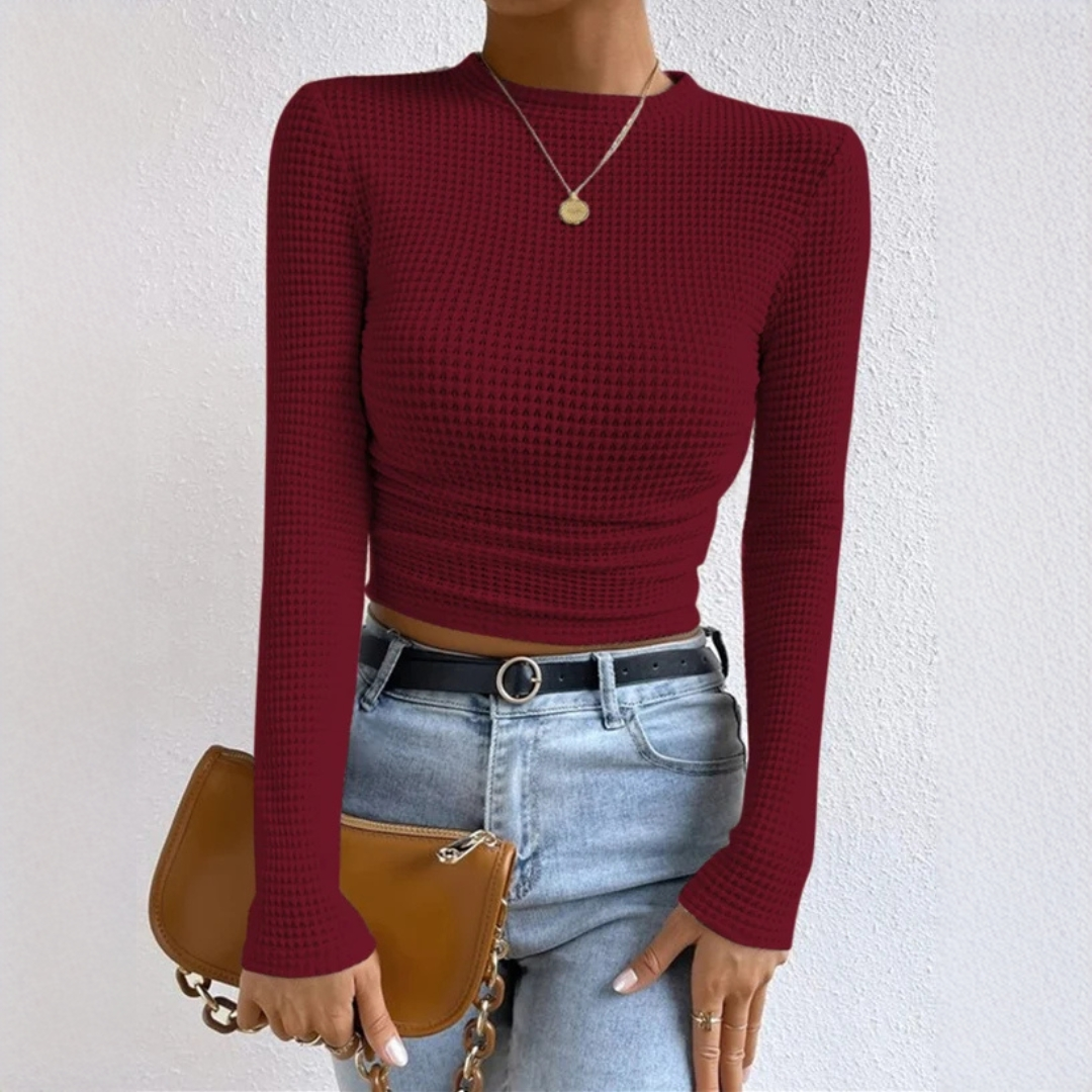 Tessa - Eleganter eng anliegender Pullover