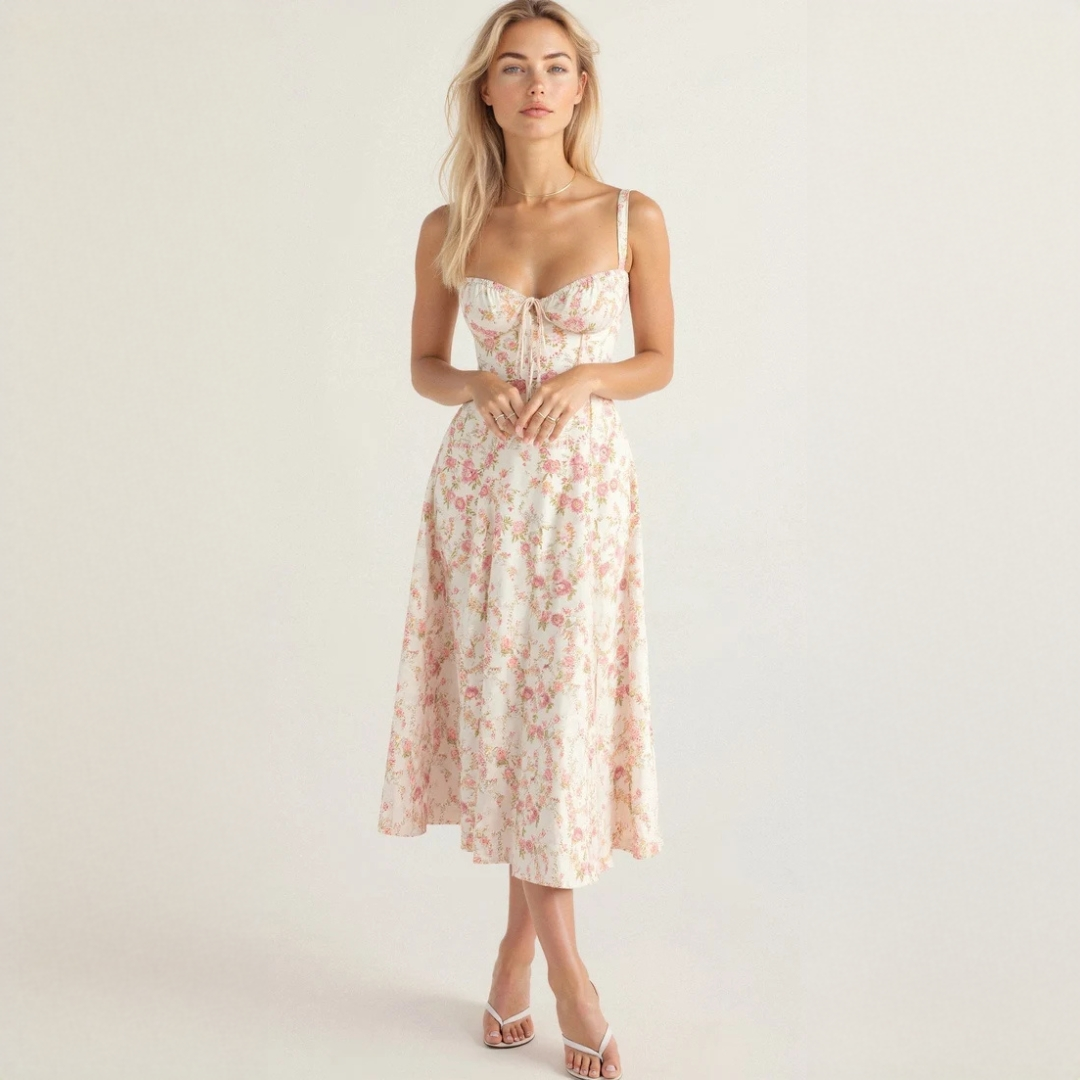 Liana - Elegantes Midikleid