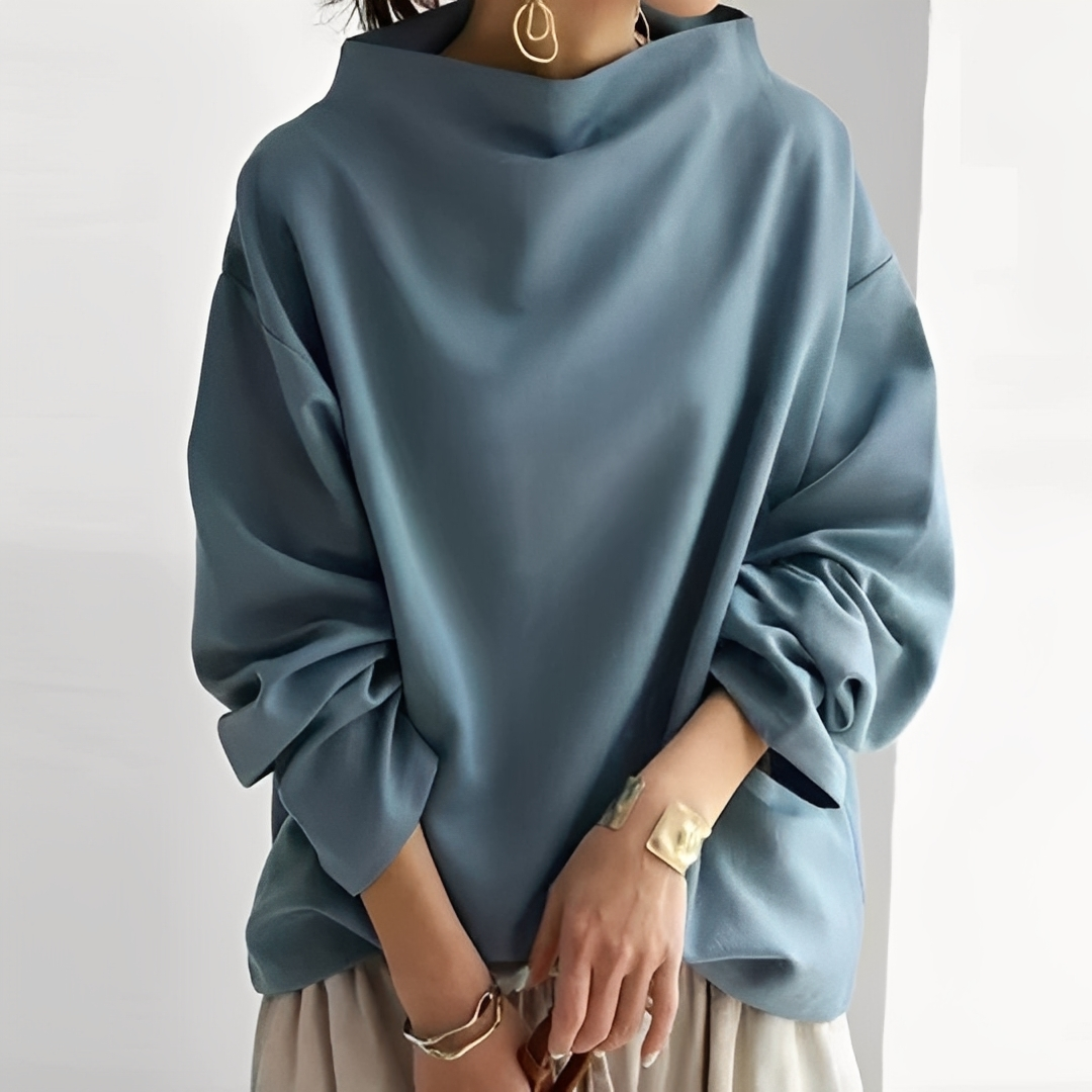 Yveline - Sanfter Damen-Rollkragenpullover